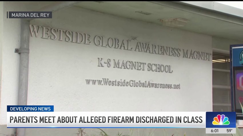 Gun goes off at Marina Del Rey school after student takes firearm to campus