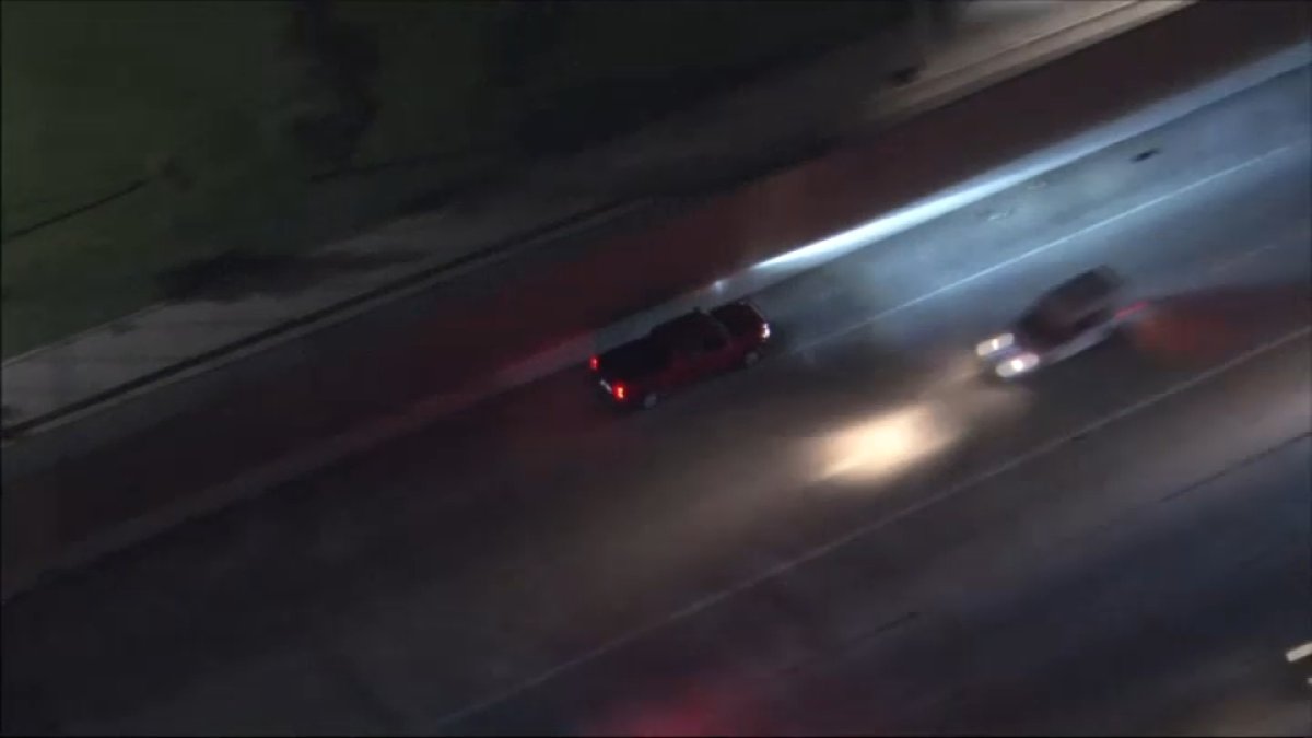 Chase driver in pickup speeds wrong way on LA freeways – NBC Los Angeles