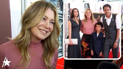 Ellen Pompeo poses in rare family photo at Walk Of Fame ceremony