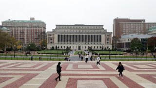 The Columbia University campus last month in New York City.