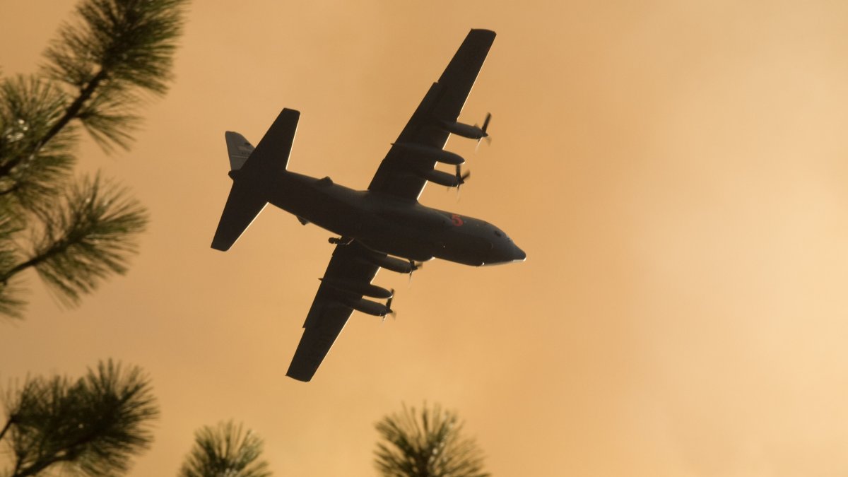 Why C-130 planes are flying low over Angeles National Forest – NBC Los Angeles
