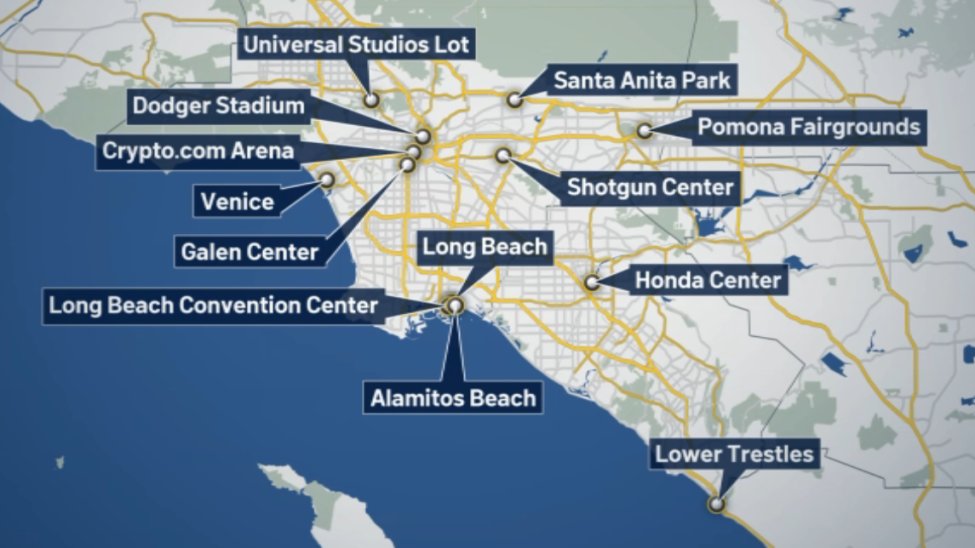 More 2028 LA Olympics Venues Revealed See The List NBC Los Angeles more-2028-la-olympics-venues-revealed-see-the-list-nbc-los-angeles