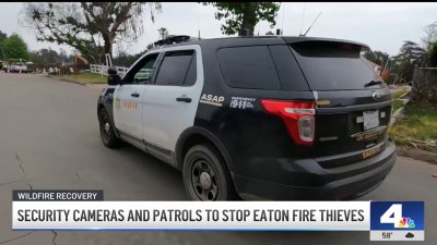 Security cameras and increased patrols to stop thieves in Altadena
