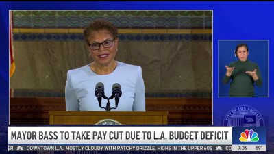 LA Mayor willing to take pay cut in wake of budget shortfall, she says