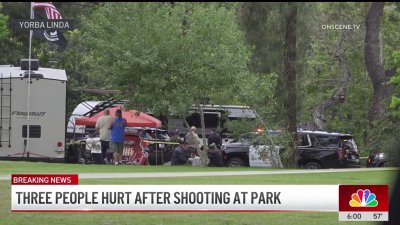 Three hospitalized after shooting at Yorba Linda park