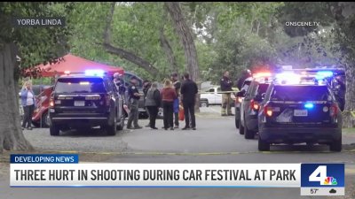 Three hospitalized, including gunman, hospitalized after shooting in Yorba Linda