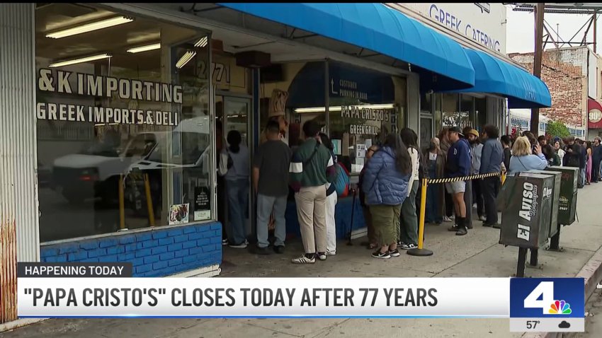 ‘Papa Cristo's' closes after 77 years in business