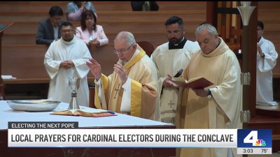 SoCal Catholics pray as conclave elects next pope