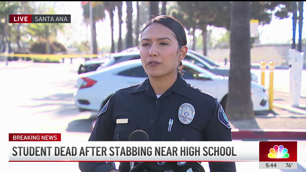 Update on stabbing of high school students in Santa Ana – NBC Los Angeles