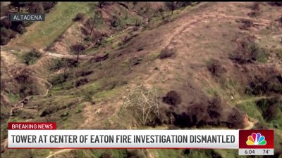 Tower at center of Eaton Fire investigation dismantled