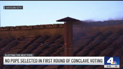 No new pope selected in first round of conclave voting