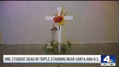 14-year-old student dies in triple stabbing near Santa Ana High School