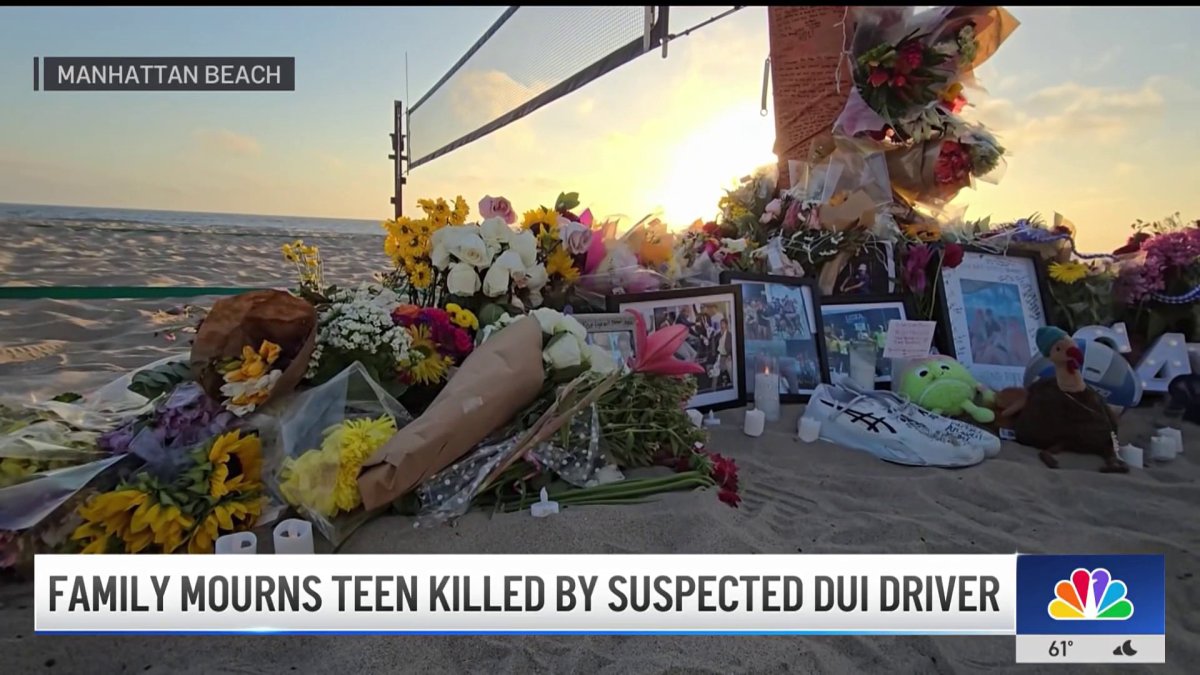 Family of teen killed by suspected DUI driver in Manhattan Beach speaks ...