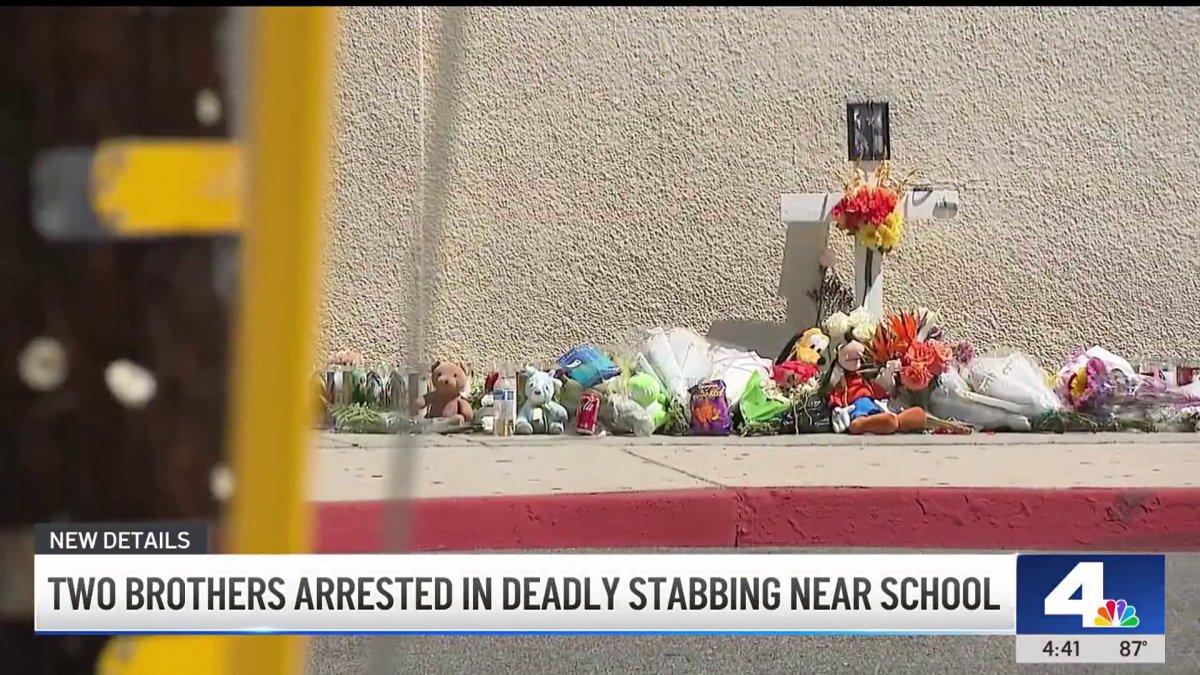 Two brothers arrested in deadly triple stabbing in Santa Ana High ...