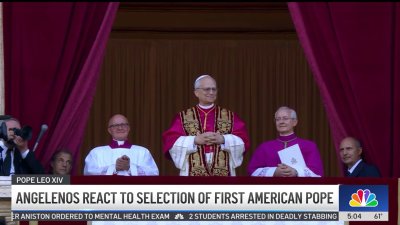 LA Catholic school students react to election of new pope