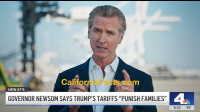 Gov. Gavin Newsom: Trump's tariffs ‘punish families'