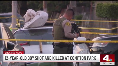 12-year-old boy shot and killed at Compton park