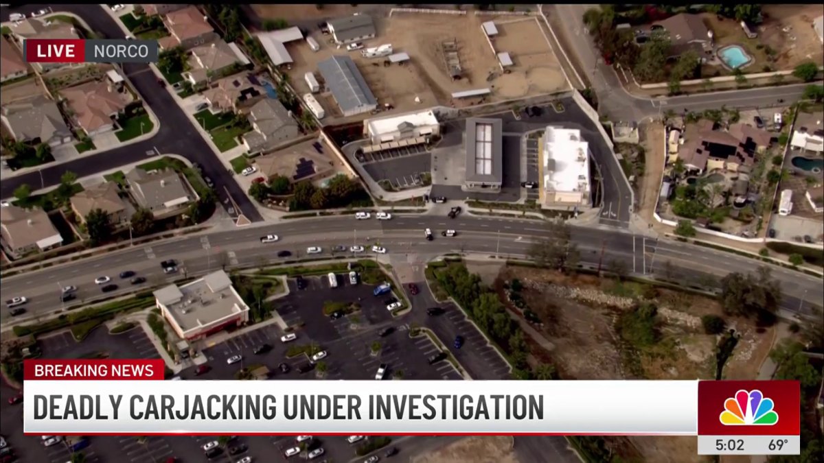 Man Killed During Carjacking at Norco Gas Station, Suspect Detained