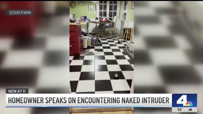 Bizarre break-in: Intruder found sleeping nude at Echo Park home