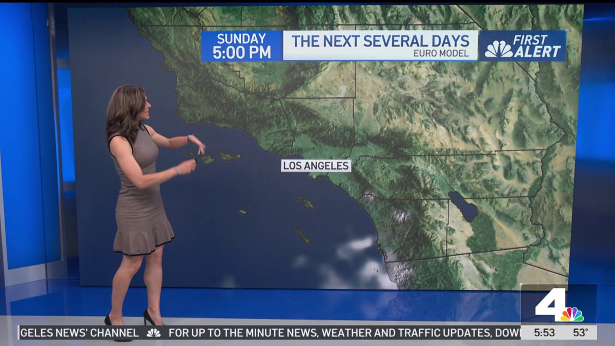 First Alert Forecast: Cloudy morning – NBC Los Angeles