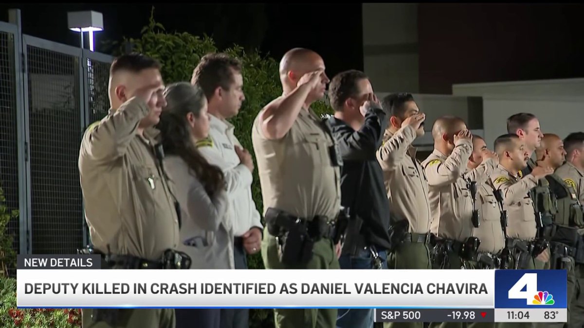 LA County deputy killed in Santa Clarita crash identified – NBC Los Angeles