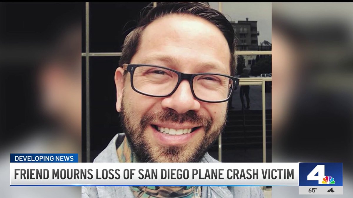 Friend mourns loss of San Diego plane crash victim – NBC Los Angeles