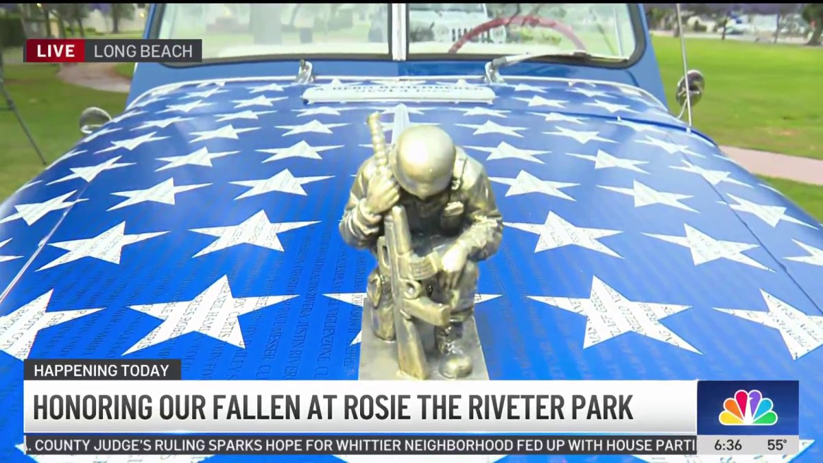 Fallen heroes honored at Memorial day event in Long Beach – NBC Los Angeles