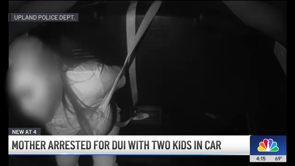 Mother accused of DUI with 2 children in the car – NBC Los Angeles