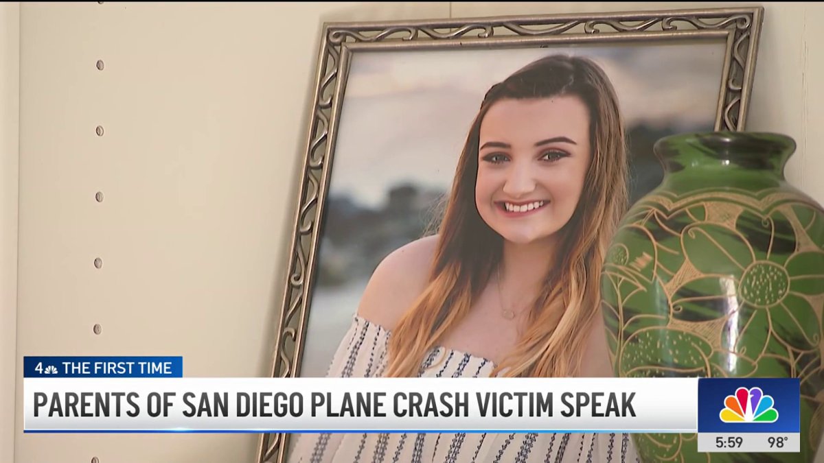 Parents remember beloved daughter who was killed in San Diego plane ...