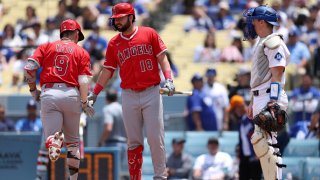 Los Angeles Angels v Los Angeles Dodgers