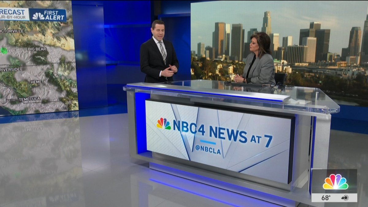 First Alert Forecast: Continued Cooling – NBC Los Angeles
