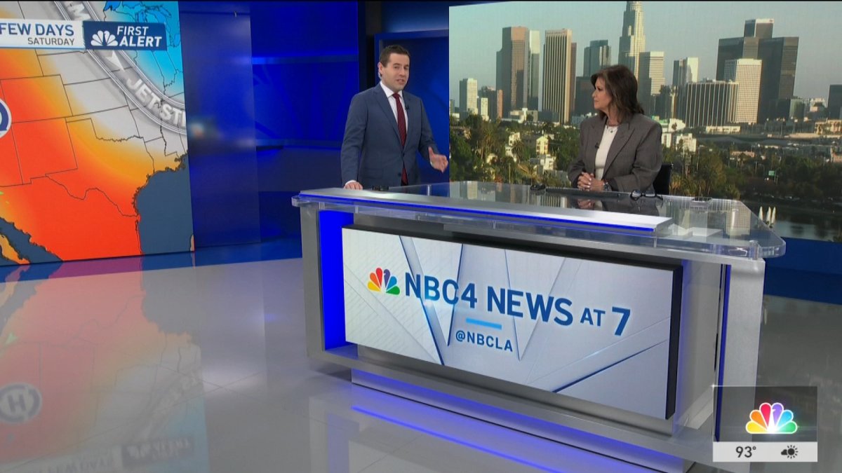 First Alert Forecast: Cooler Weekend & Tropical Moisture – NBC Los Angeles