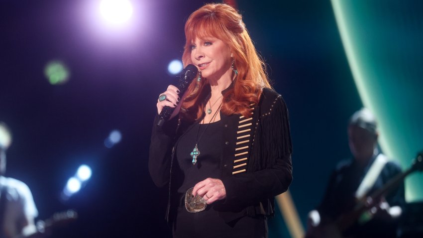 Reba McEntire performs onstage at rehearsals for the 60th Academy of Country Music Awards week held at the Ford Center at The Star on May 07, 2025 in Frisco, Texas.