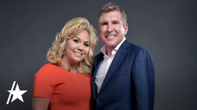 Camera crews spotted inside Todd & Julie Chrisley's home following prison release