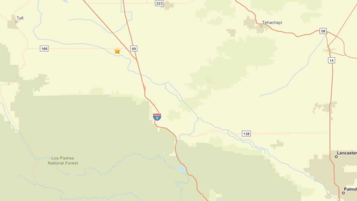 Magnitude-3.6 earthquake strikes near Grapevine – NBC Los Angeles