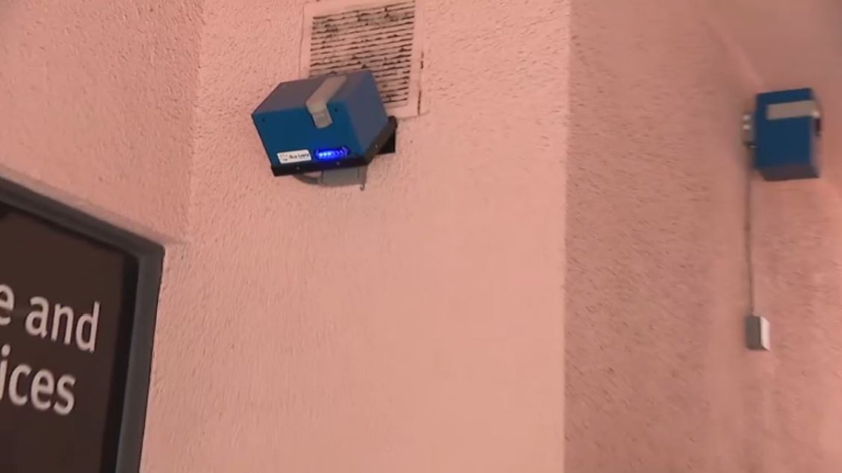 West Hollywood business deploys chirping device to ward off homeless people in walkway