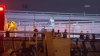 Man gets stuck on fence while trying to escape from police: LAPD