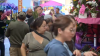 California Flower Mall in downtown LA bustling with shoppers a day before Mother's Day