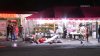 Driver rams into San Bernardino flower stand