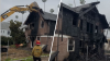 Vacant Hollywood house demolished after latest of several fires