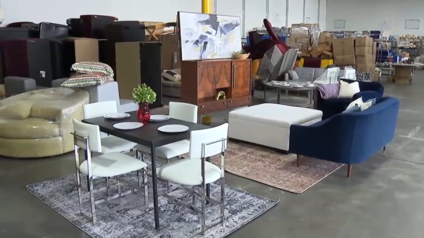 Nonprofit organization Home Bank LA provides furniture to LA County fire victims.