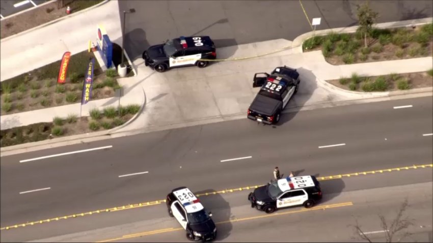 A carjacking turns deadly at a parking in Norco on Monday, May 12, 2025.