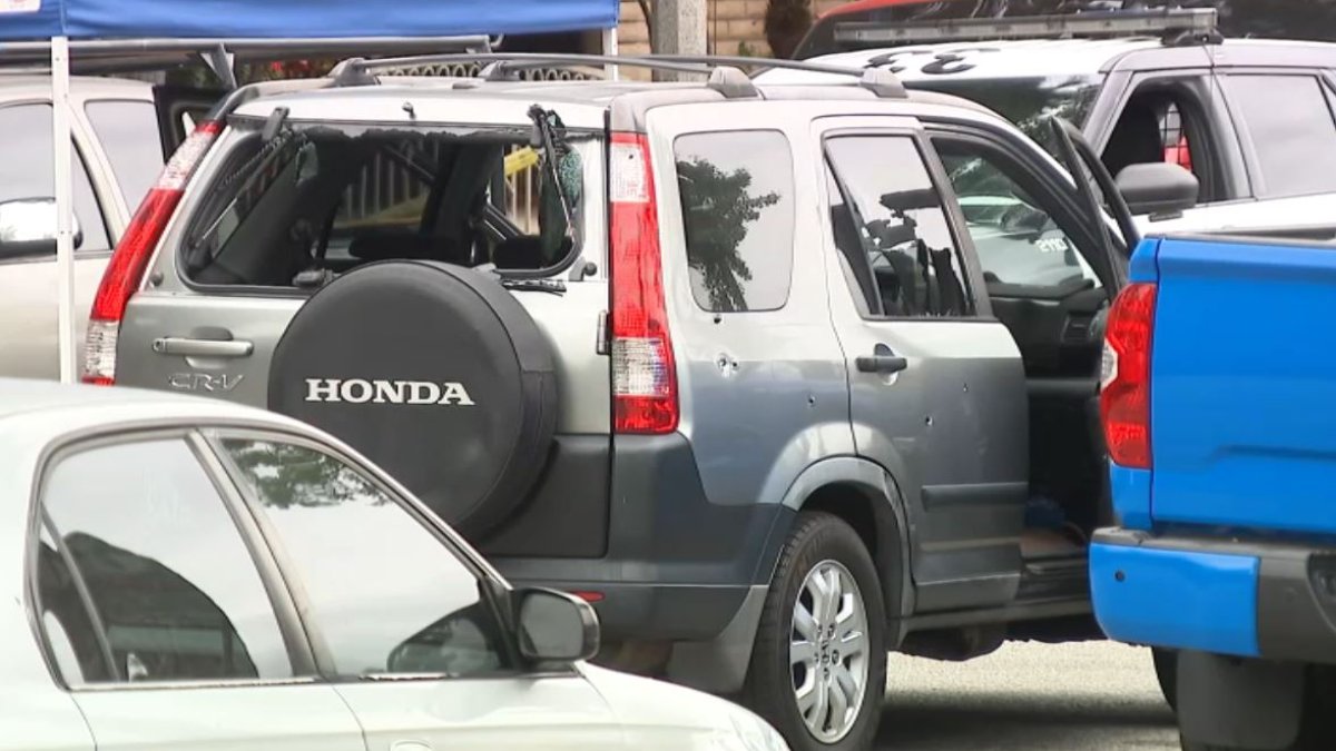 Woman shot and killed while driving SUV in Orange – NBC Los Angeles
