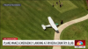 Aircraft diverted from Santa Monica Airport lands at Riviera Country Club in Pacific Palisades