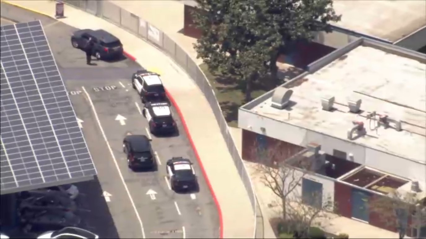 Olive Middle School in Baldwin Park evacuated NBC Los Angeles