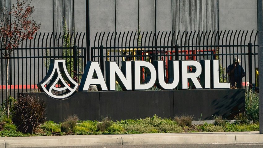 The Anduril Industries headquarters in Costa Mesa, California, US, on Thursday, Dec. 14, 2023. 