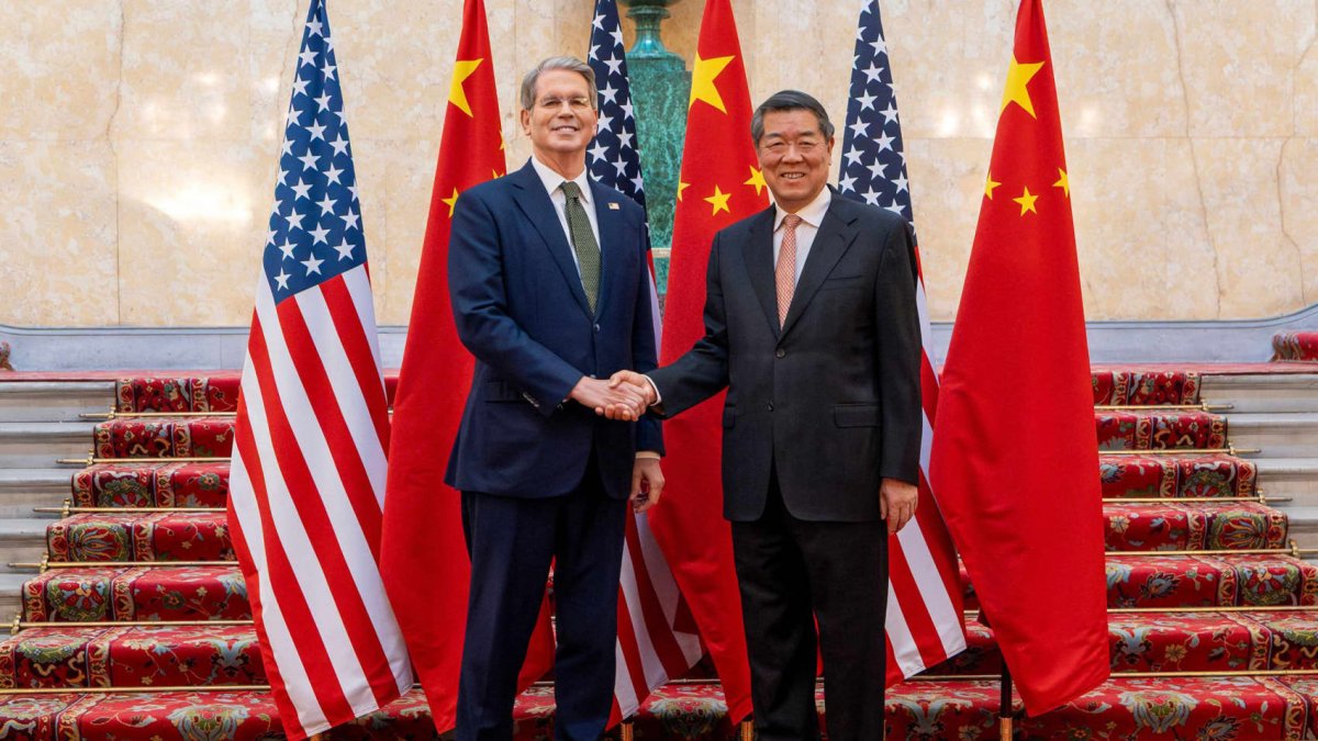 U.S. and China trade talks in London enter their second day 1