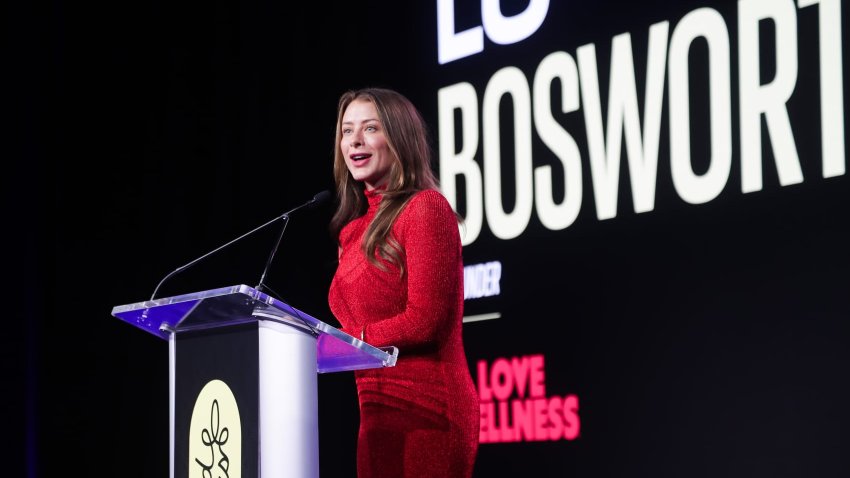 Lo Bosworth speaks onstage during the Adweek Brand Genius Gala on September 24, 2024 in Phoenix, Arizona.