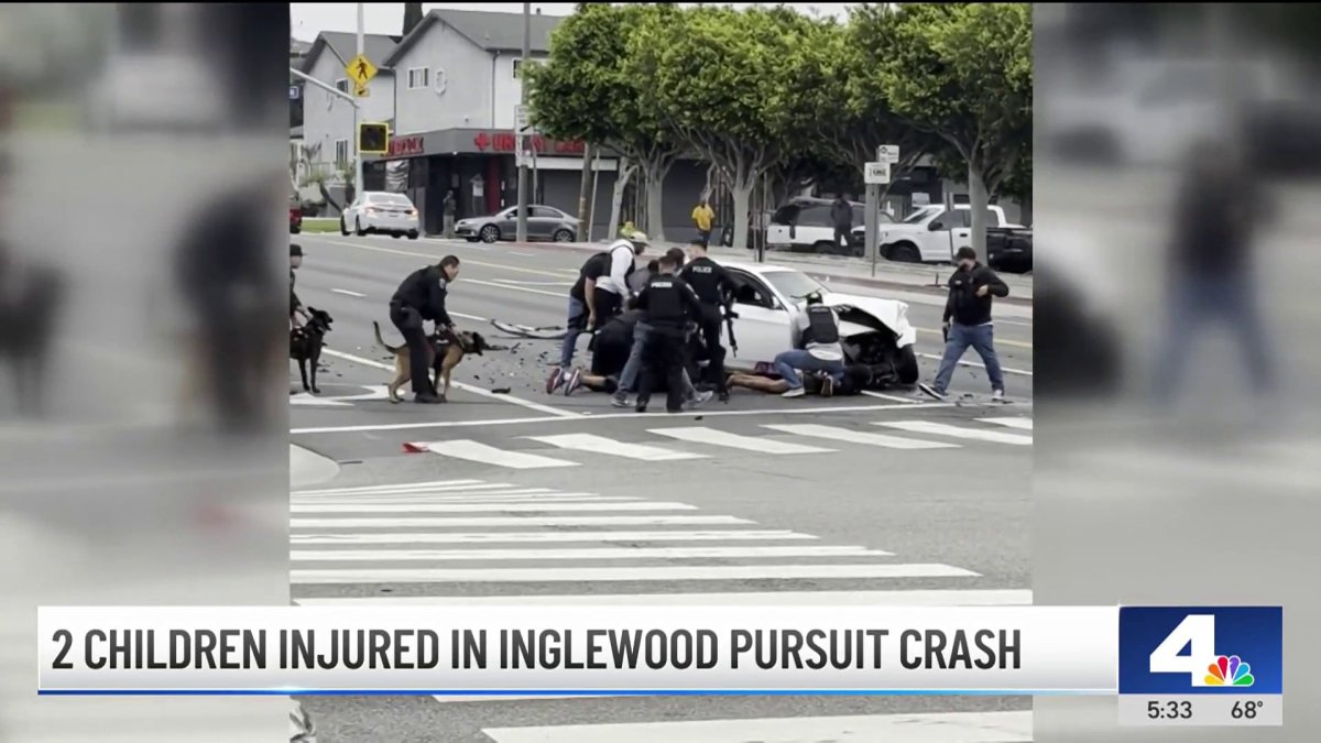 Witnesses describe terrifying pursuit crash in Inglewood – NBC Los Angeles