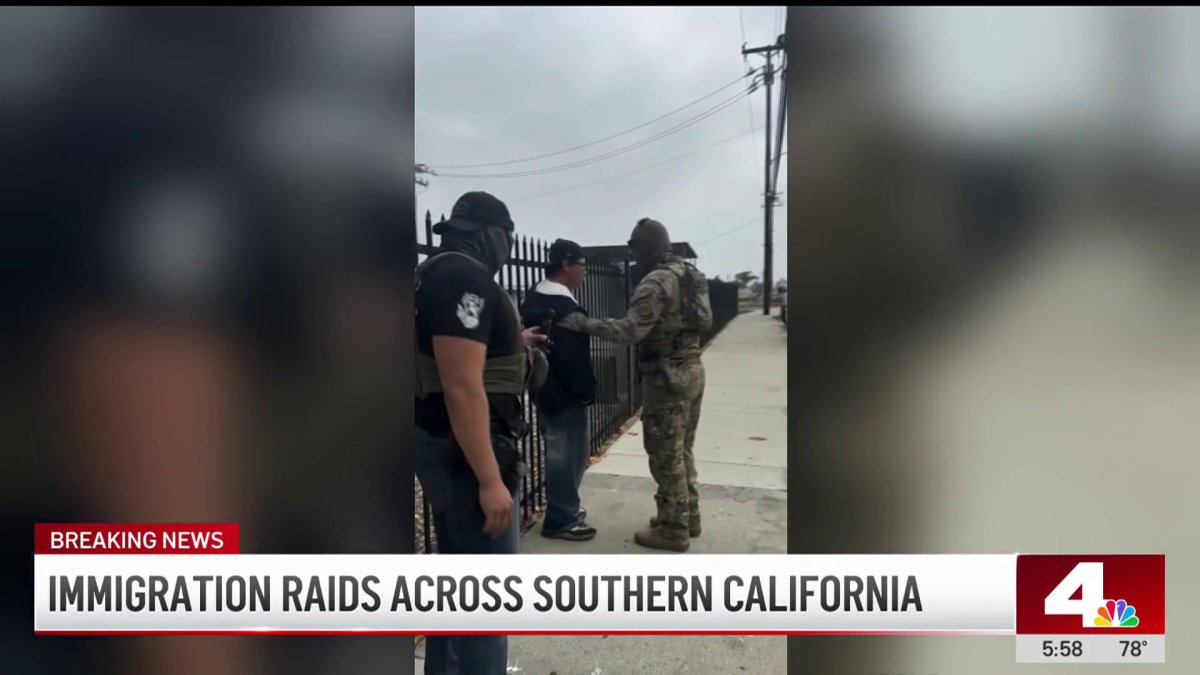 American Raid Rattle Increase in immigration raids across LA rattles communities – NBC Los ...